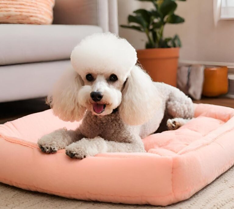 poodle nas melhores cama de cachorro